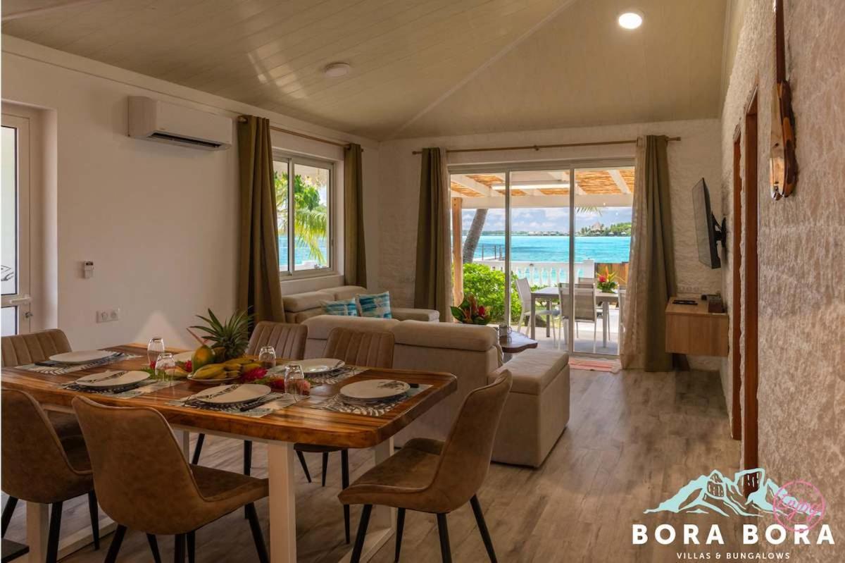 Matira Beach House Bora Bora Bagian luar foto