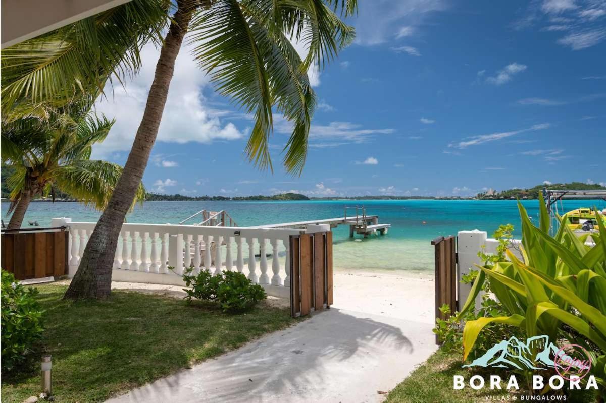 Matira Beach House Bora Bora Bagian luar foto