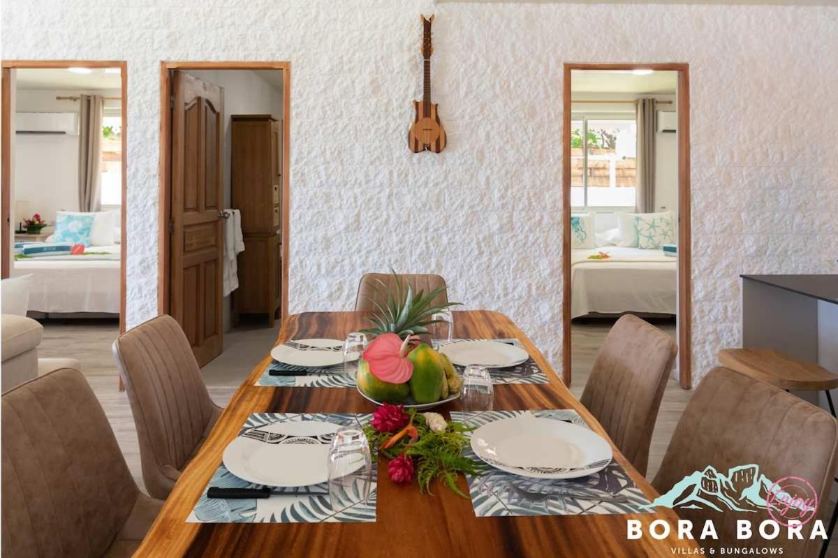 Matira Beach House Bora Bora Bagian luar foto