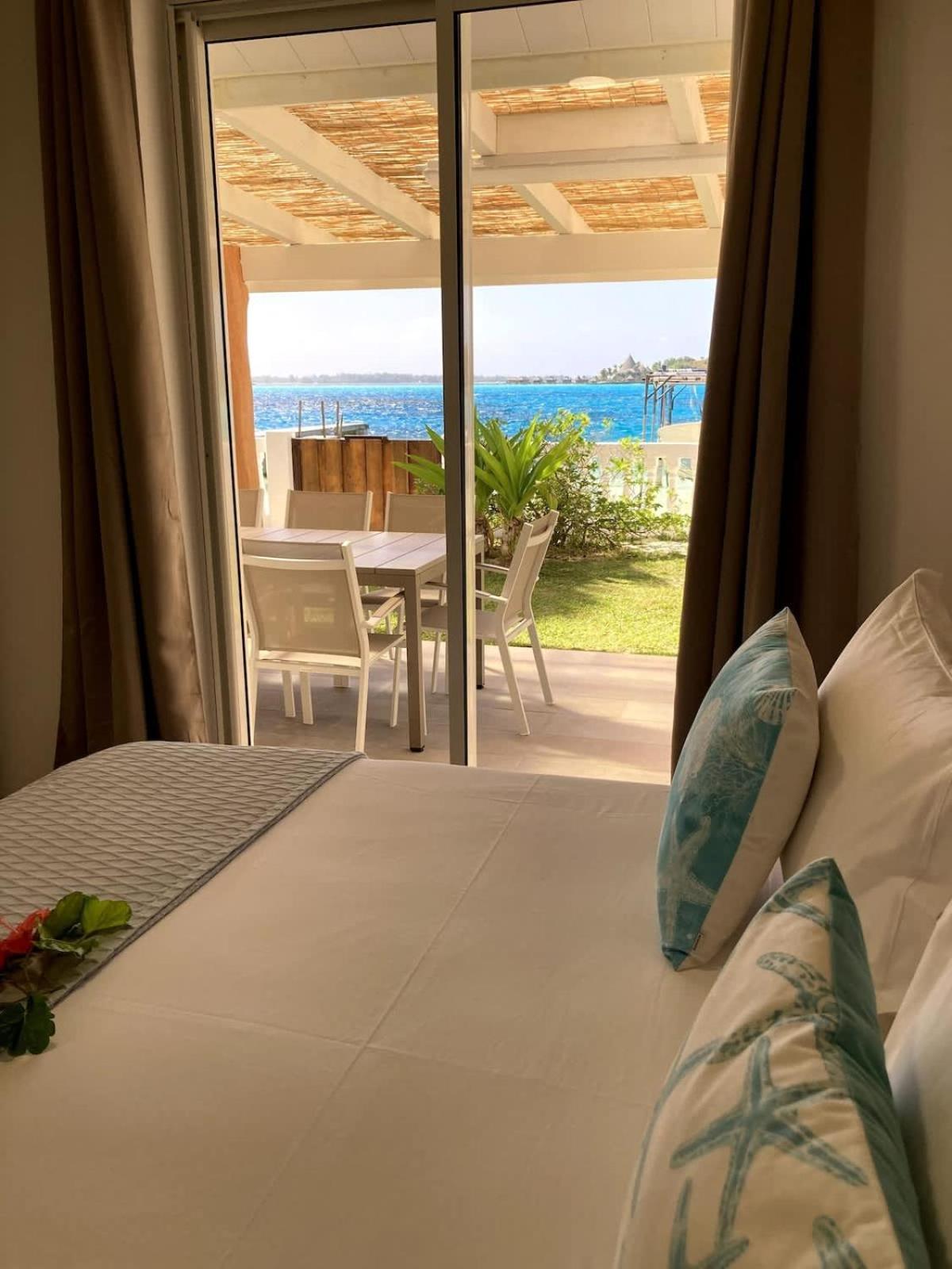 Matira Beach House Bora Bora Bagian luar foto